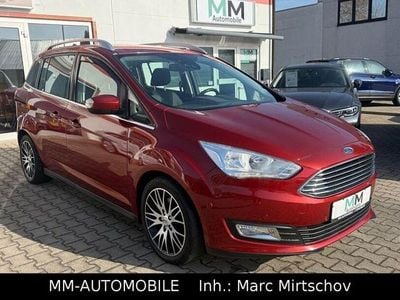 Gebraucht Ford Grand C-Max Titanium 120 PS (88 kW) 2015 Rot Van / Kleinbus