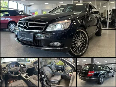 Używany Mercedes C180 Avantgarde 156 KM (114 kW) 2008 Czarny Sedan/Limuzyna
