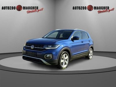 Gebraucht VW T-Cross Style 110 PS (80 kW) 2021 Reef blue metallic SUV