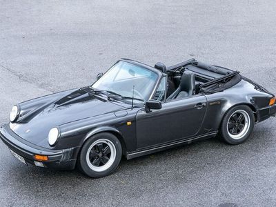 Schwarz Gebraucht 1989 Porsche 911 Carrera Cabriolet Cabrio | 298.999 €