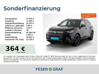 Deep black perleffekt Gebraucht 2024 VW Tiguan R-line SUV | 37.685 € (Fairer Preis)