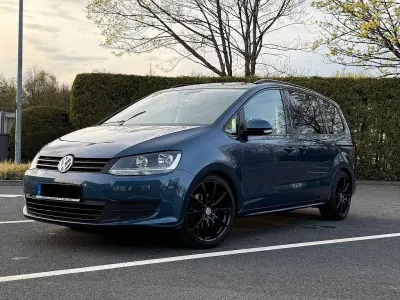 Occasion VW Sharan 150 ch (110 kW) 2016 Bleue Monospace