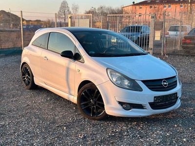Gebraucht Opel Corsa Edition 80 PS (58 kW) 2009 Weiß Kleinwagen