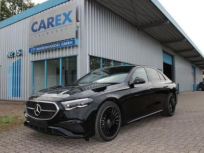 Schwarz Neu 2025 Mercedes E200 AMG Line Premium Plus Limousine | 66.521 €