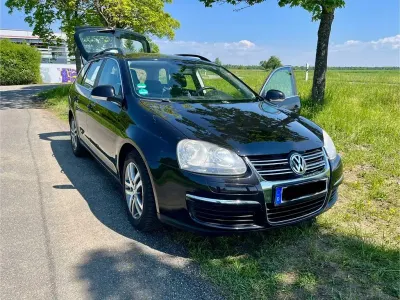 Gebraucht VW Golf V Comfortline 102 PS (75 kW) 2008 Schwarz Kombi