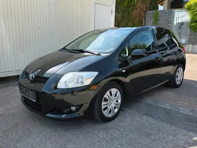 Gebraucht Toyota Auris 97 PS (71 kW) 2008 Schwarz Kleinwagen
