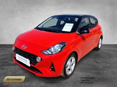 Gebraucht Hyundai i10 Trend 84 PS (61 kW) 2021 Tomato red Kleinwagen