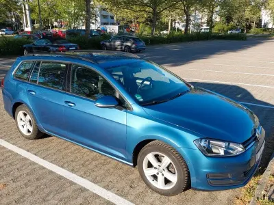 Gebraucht VW Golf VII Comfortline 86 PS (63 kW) 2016 Blau Kombi