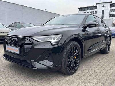 Gebraucht Audi e-tron Black Edition 230 kW (313 PS) 2022 Mythosschwarz metallic SUV