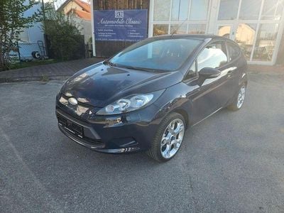 Gebraucht Ford Fiesta Trend 82 PS (60 kW) 2009 Blau Kleinwagen