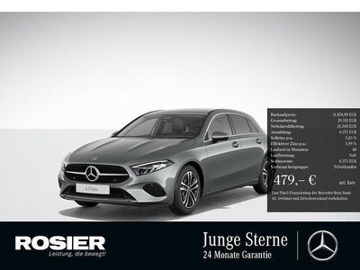 Gebraucht Mercedes A200 Advanced 150 PS (110 kW) 2024 Grau / mountaingrau Limousine