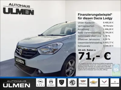 Gebraucht Dacia Lodgy Prestige 116 PS (85 kW) 2014 Weiss Van / Kleinbus