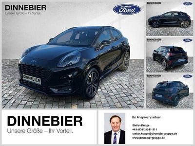 Gebraucht Ford Puma ST-Line X 155 PS (114 kW) 2024 Obsidian schwarz met SUV