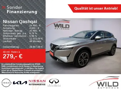 Gebraucht Nissan Qashqai Tekna 158 PS (116 kW) 2022 M) (silber SUV
