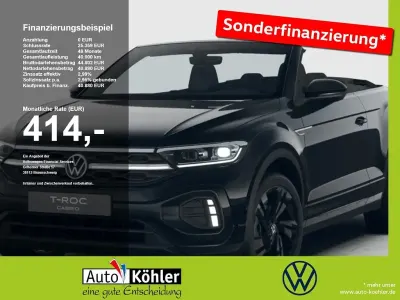 Neu VW T-Roc Cabriolet R-line 150 PS (110 kW) 2026 Rauchgrau / schwarz Cabrio