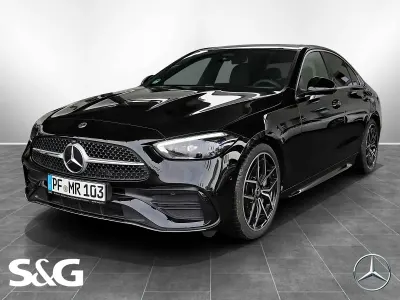 Brugt Mercedes C200 AMG 204 HK (150 kW) 2026 Sort Sedan