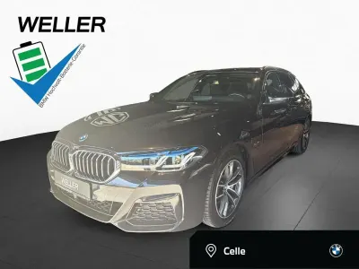 Usata BMW 530e Shadowline 292 CV (214 kW) 2021 Nero Station wagon