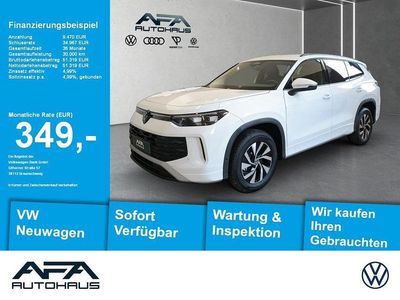 Pure white uni Gebraucht 2025 VW Tayron Life SUV | 51.319 € (Fairer Preis)