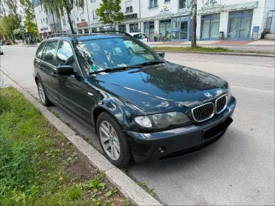 Gebraucht BMW 320 150 PS (110 kW) 2004 Schwarz Kombi