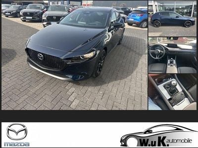 Neu Mazda 3 Homura-Line 140 PS (102 kW) 2026 Deep crystal blue Limousine