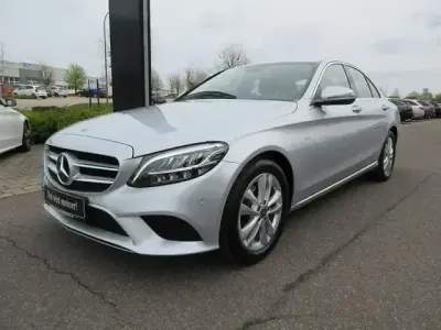 Brugt Mercedes C180 Avantgarde 156 HK (114 kW) 2019 Sølv Sedan