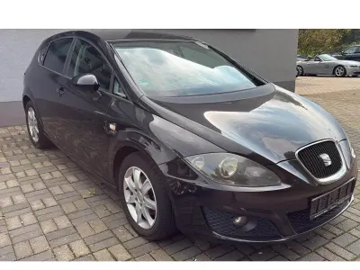 Gebraucht Seat Leon 105 PS (77 kW) 2010 Schwarz Kleinwagen