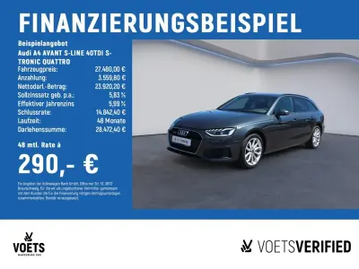 Gebraucht Audi A4 Ambiente 204 PS (150 kW) 2023 Manhattangrau metallic Kombi