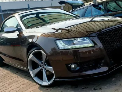 Używany Audi A5 Cabriolet 240 KM (176 kW) 2011 Brązowy Kabriolet