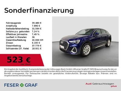 Navarrablau metallic Gebraucht 2025 Audi Q3 Sportback Ambiente SUV | 39.480 € (Superpreis)