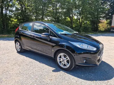 Gebraucht Ford Fiesta Titanium 101 PS (74 kW) 2014 Schwarz Kleinwagen