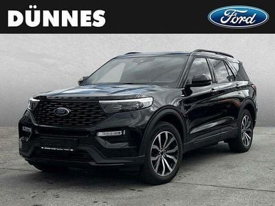 Schwarz (obsidianschwarz) Gebraucht 2020 Ford Explorer ST-Line SUV | 46.490 € (Etwas zu teuer)