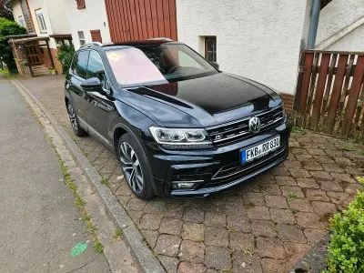 Gebraucht VW Tiguan R-line 190 PS (139 kW) 2019 Schwarz SUV