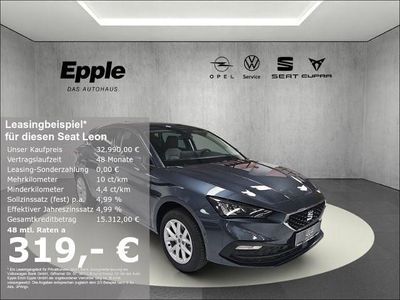 Nouă Seat Leon 150 CP (110 kW) 2026 Negru Berlinǎ