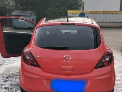 Gebraucht Opel Corsa 87 PS (63 kW) 2010 Rot Kleinwagen