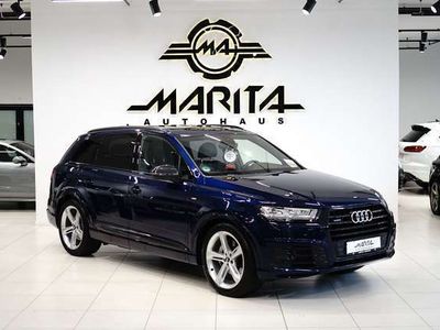 gebraucht Audi Q7 50|7-SITZE|S-LINE|NIGHT|PANO|AHK|360°|LUFTF.|