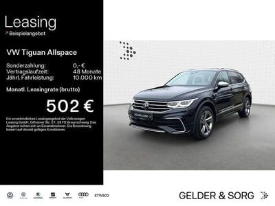 Gebraucht VW Tiguan Allspace R-line 193 PS (141 kW) 2024 Deep black perleffekt SUV
