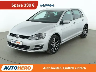Gebraucht VW Golf VII LOUNGE 125 PS (91 kW) 2015 Reflexsilber Limousine