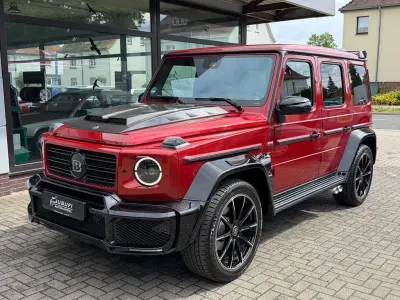 Gebraucht Mercedes G500 AMG 421 PS (309 kW) 2022 Designo hyazinthrot metallic SUV