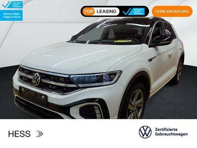 Gebraucht VW T-Roc R-line 150 PS (110 kW) 2024 Pure white/schwarz SUV