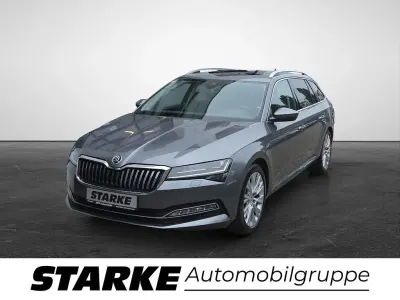 Gebraucht Skoda Superb Style 150 PS (110 kW) 2023 Graphitegrau metallic Kombi