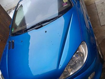 Blau Gebraucht 2003 Peugeot 206 CC Cabrio | 1.000 € (Guter Preis)