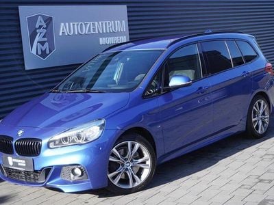 Gebraucht BMW 220 Gran Tourer M Sport 190 PS (139 kW) 2016 Blau (estorilblau metallic) Van / Kleinbus