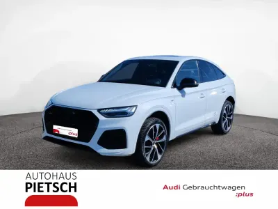 Gebraucht Audi Q5 Sportback S-Line 204 PS (150 kW) 2021 Gletscherweiß metallic SUV
