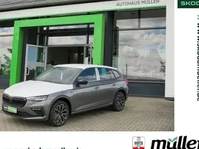 Neu Skoda Scala Tour 95 PS (69 kW) 2025 Grau (graphitegrau metallic) Kleinwagen