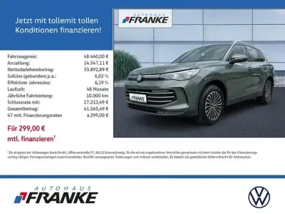 Neu VW Tiguan Elegance 150 PS (110 kW) 2026 Cipressinogrün metallic SUV