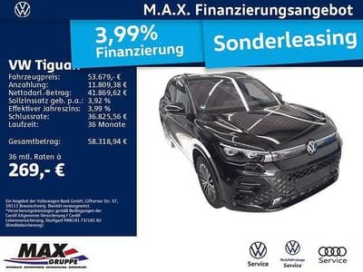 Gebraucht VW Tiguan R-line 272 PS (200 kW) 2025 Grenadillschwarz metallic (metallic) SUV
