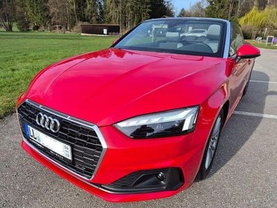 Gebraucht Audi A5 Cabriolet Comfort 150 PS (110 kW) 2021 Rot Cabrio