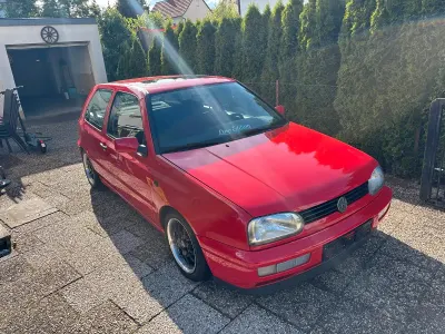 Gebraucht VW Golf III Edition 60 PS (44 kW) 1997 Rot Kleinwagen