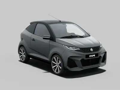 Neu Aixam Coupe GTI 2026 Grau Coupé