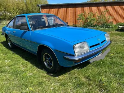 Gebraucht Opel Manta 75 PS (55 kW) 1977 Blau Coupé